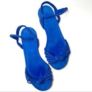 J.Crew Blue Knot Sandals